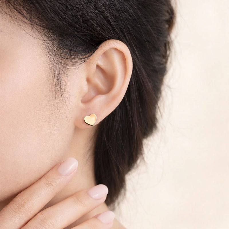 Silver earrings