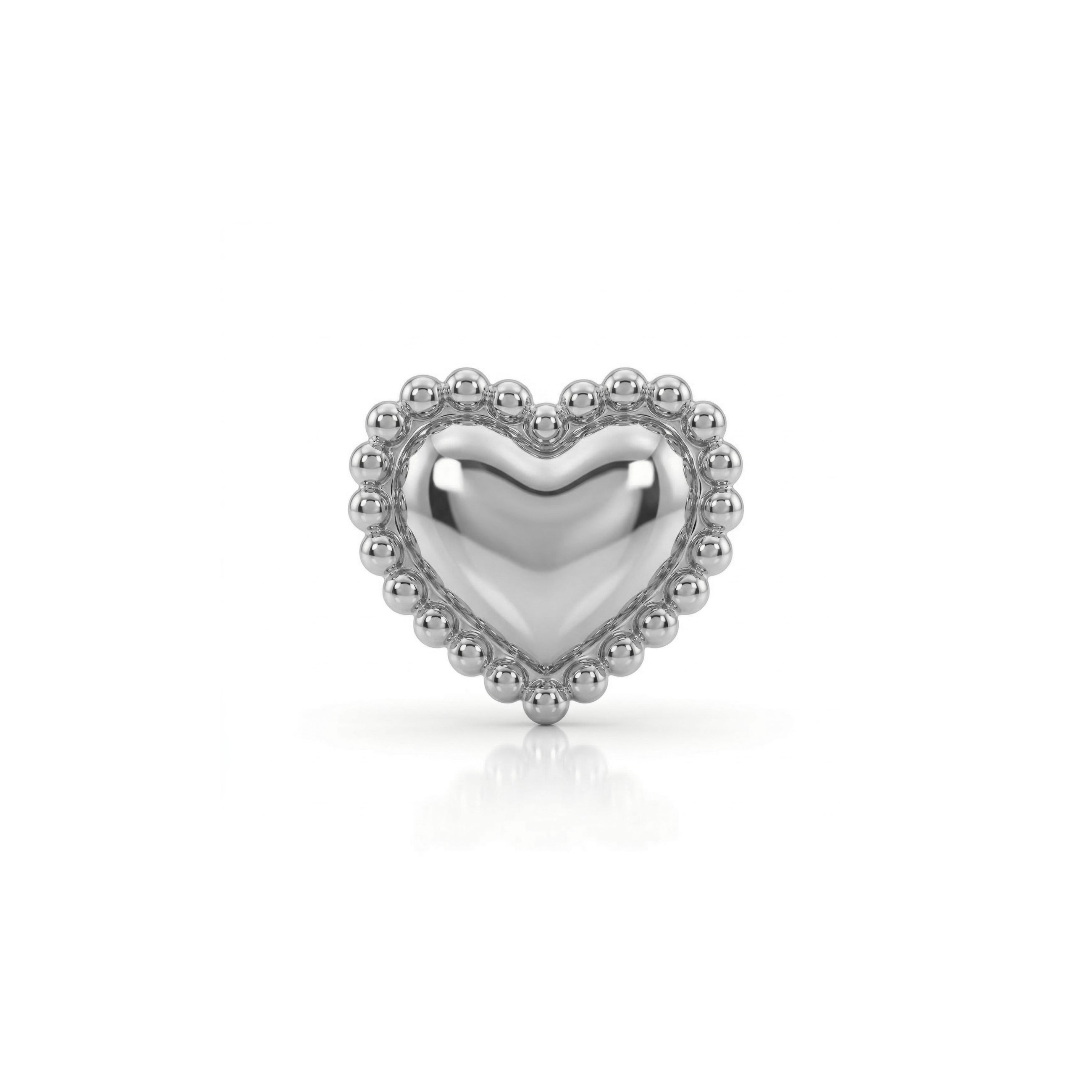 Silver earring