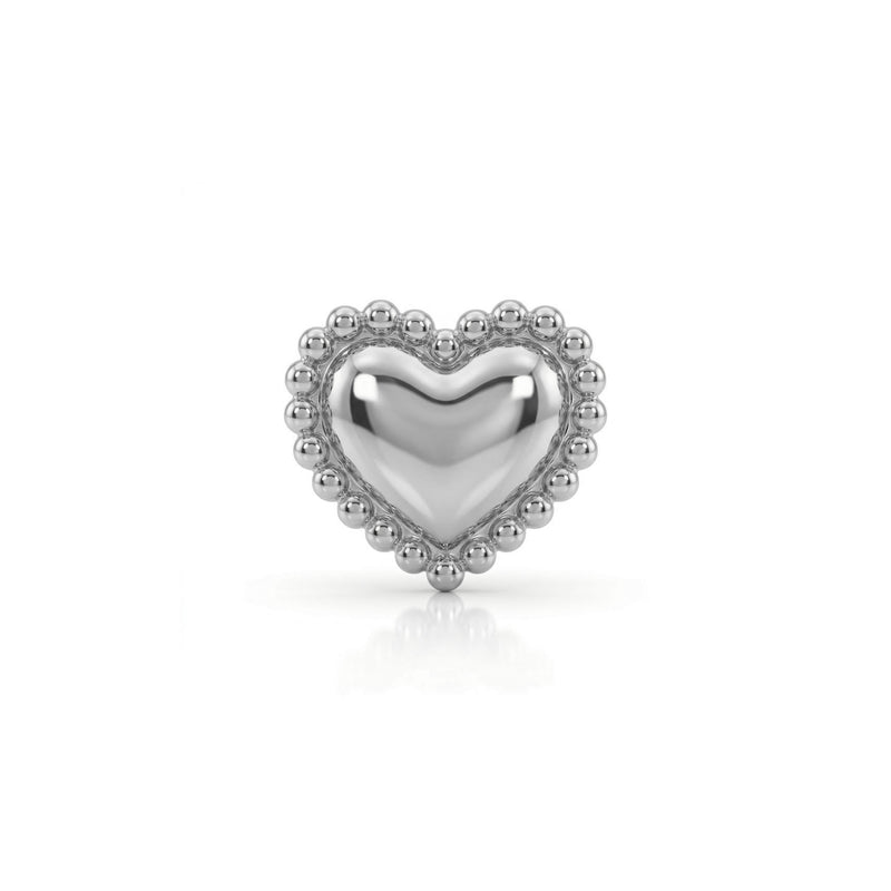 Silver earring