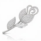Silver pendant - brooch