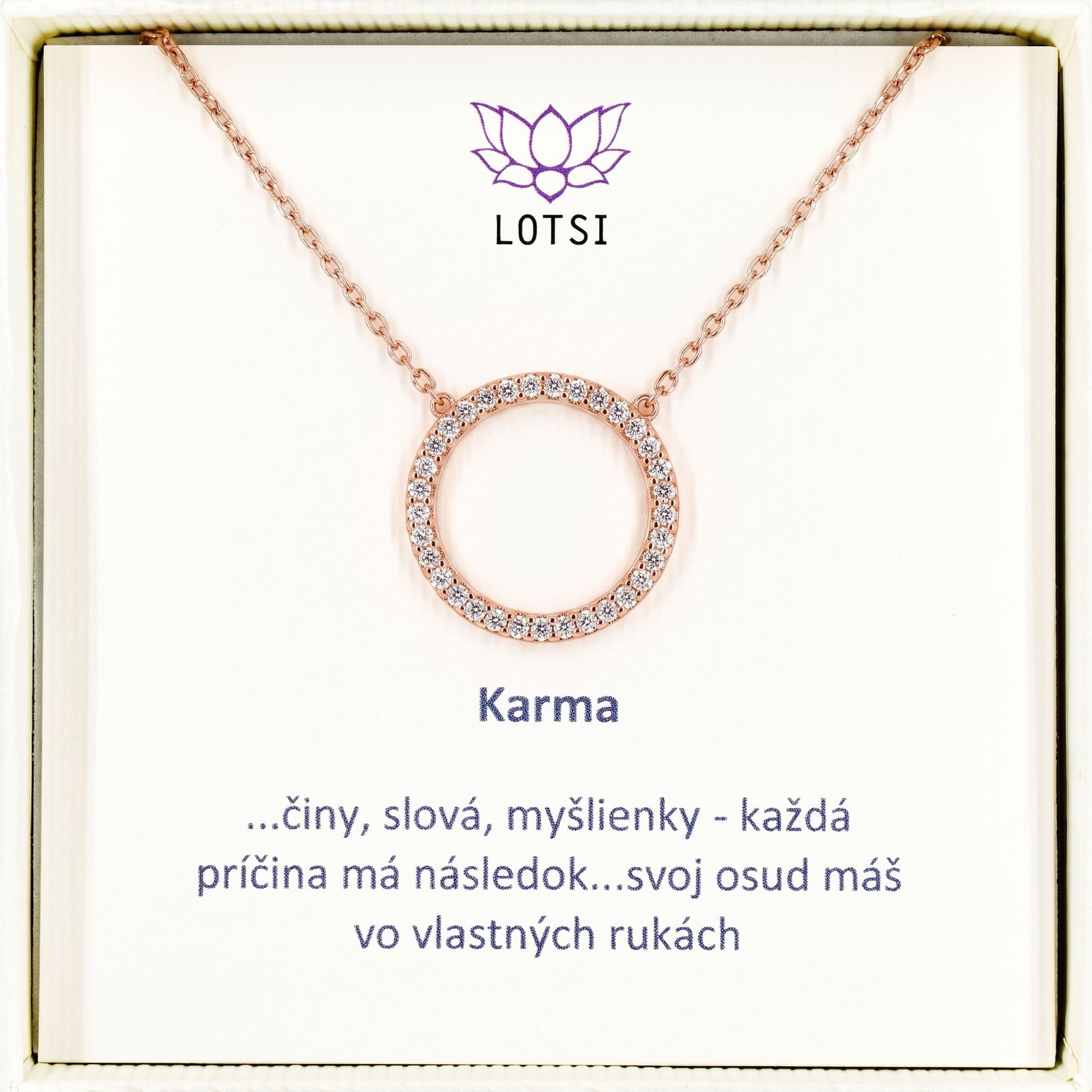 Silver chain Karma