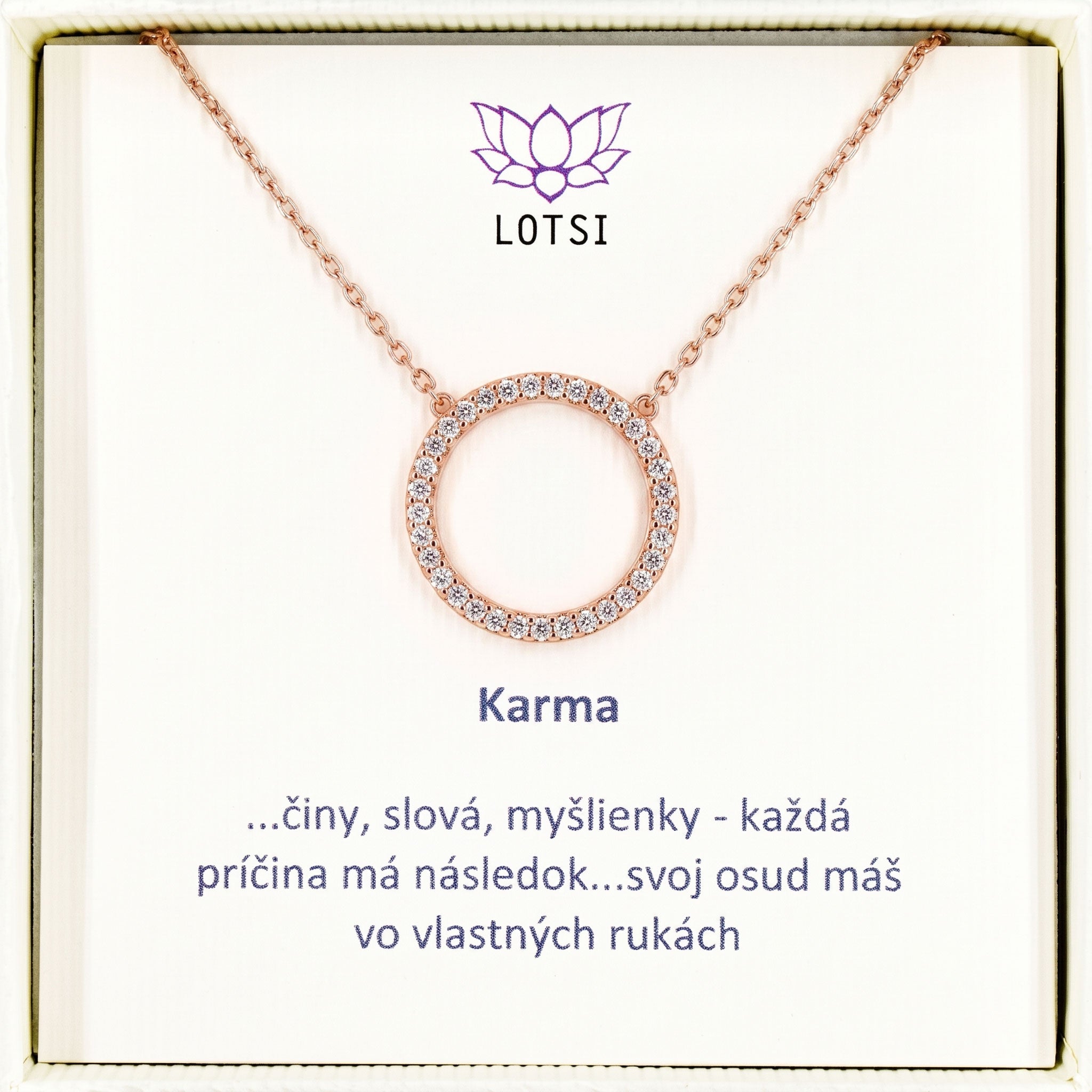 Silver chain Karma