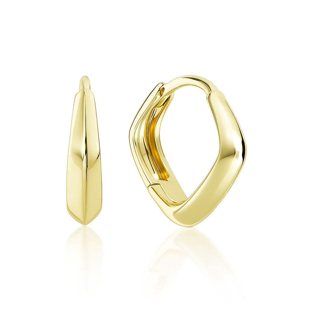 Silver earrings