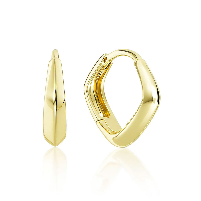 Silver earrings