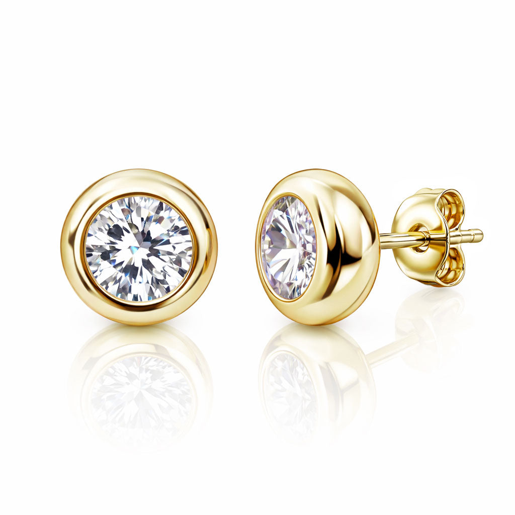 Silver earrings
