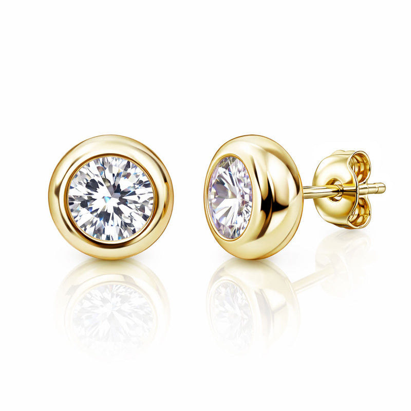 Silver earrings