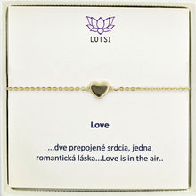 Silver bracelet Love