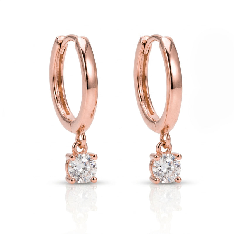 Silver earrings