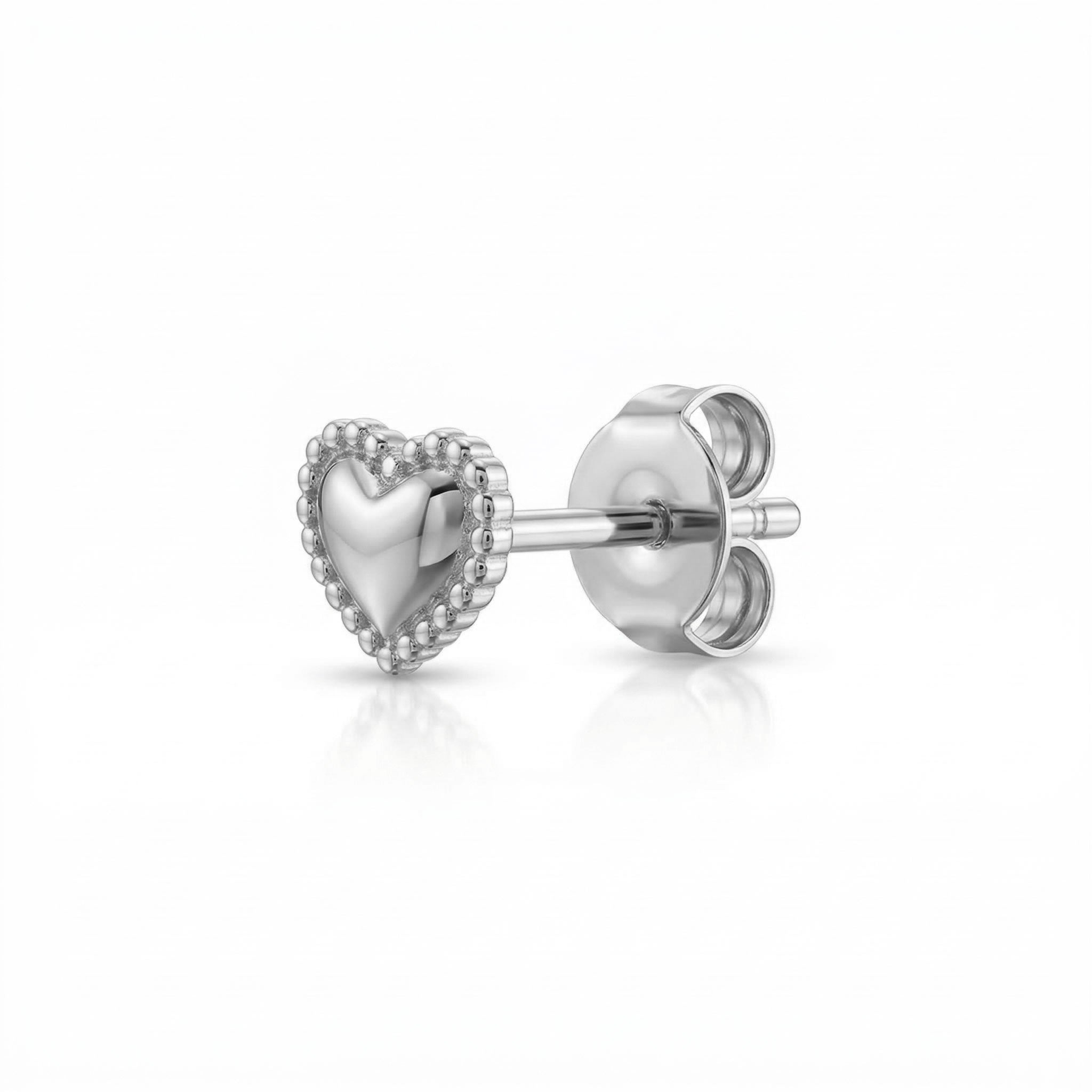 Silver earring