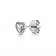 Silver earring