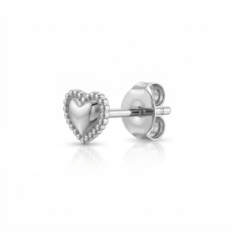 Silver earring