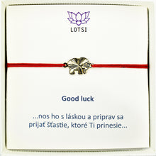 Good luck gold bracelet