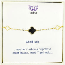 Good luck gold bracelet