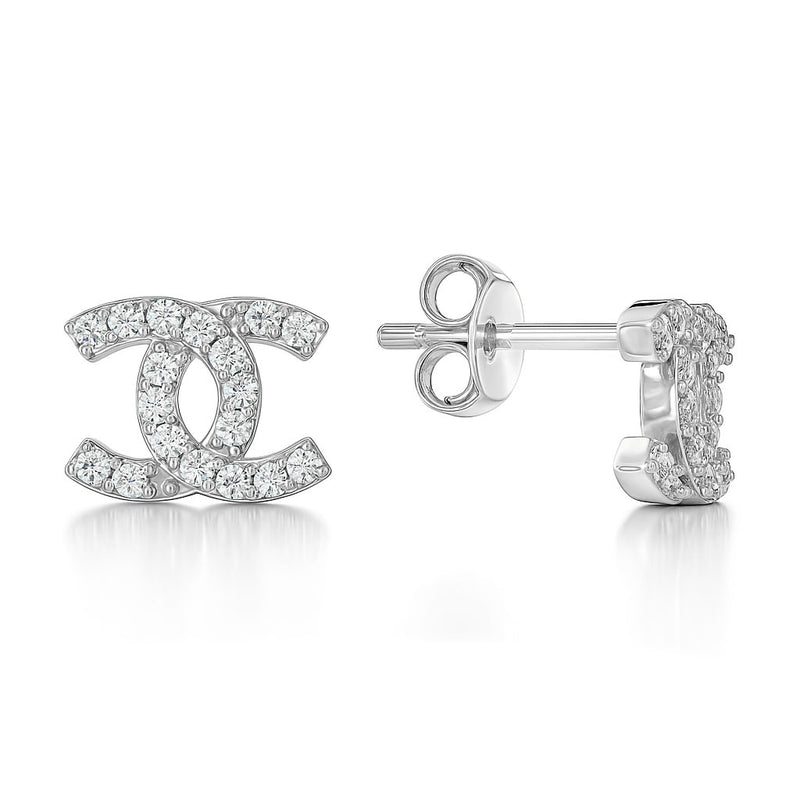 Silver earrings