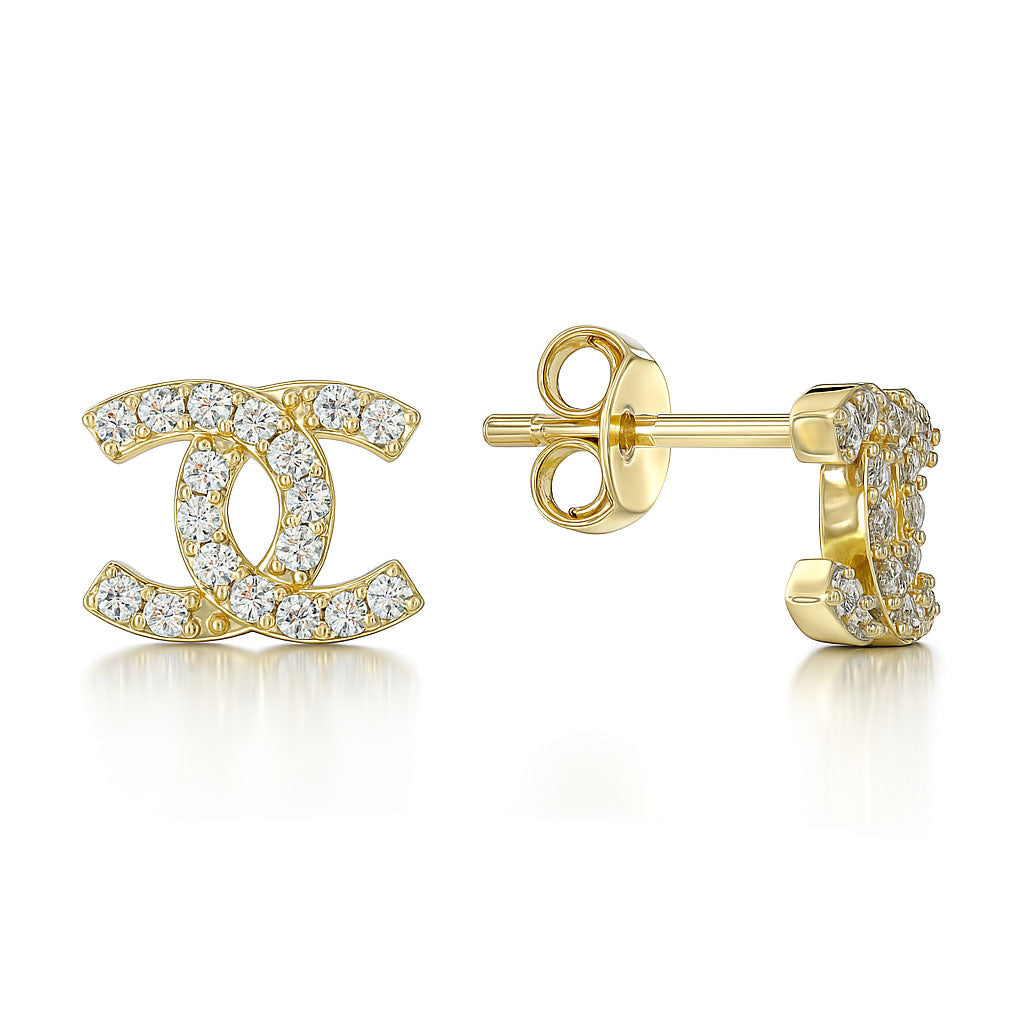 Silver earrings