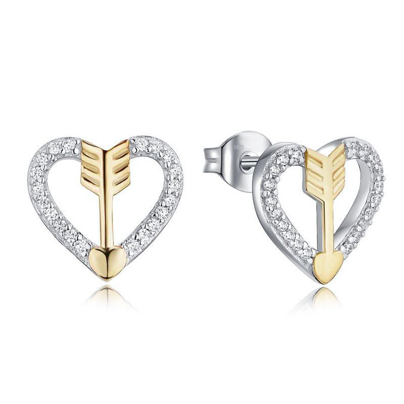 Silver earrings