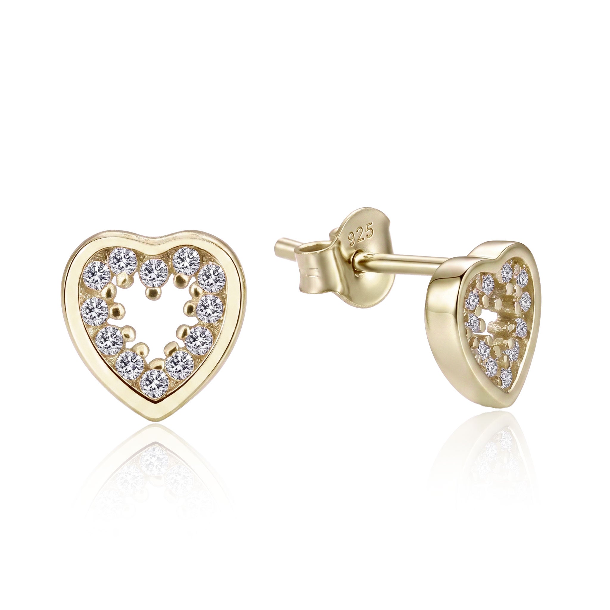 Silver earrings