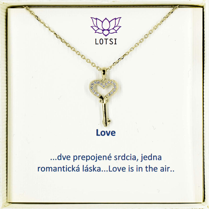 Silver Love chain
