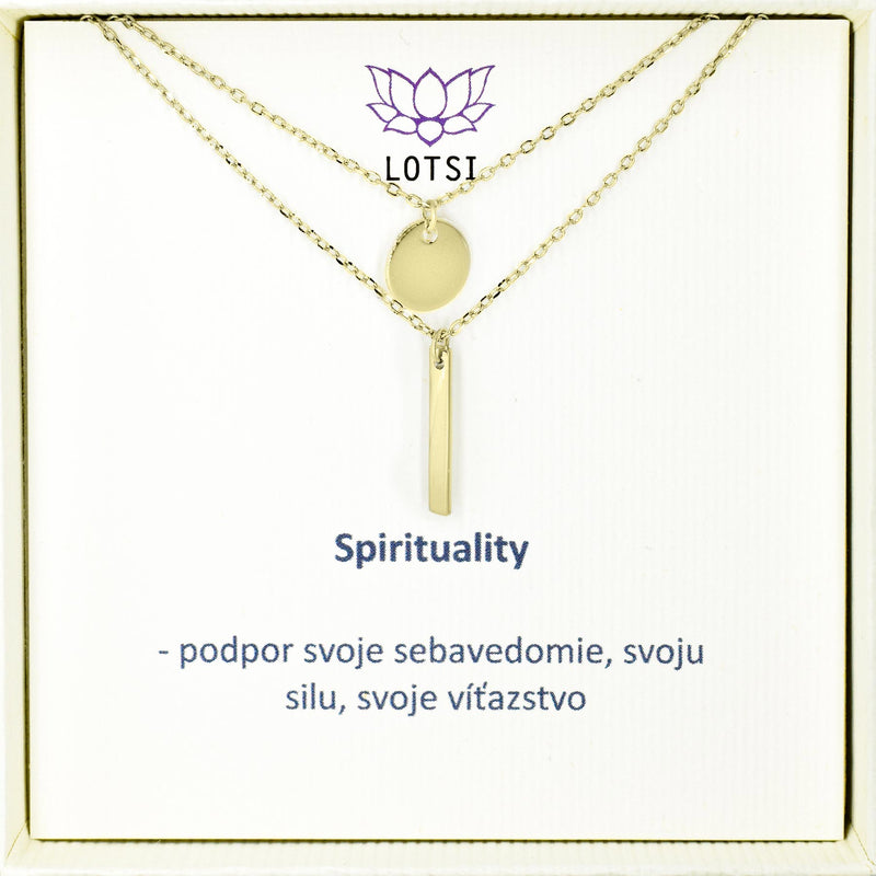Silberne Kette Spirituality
