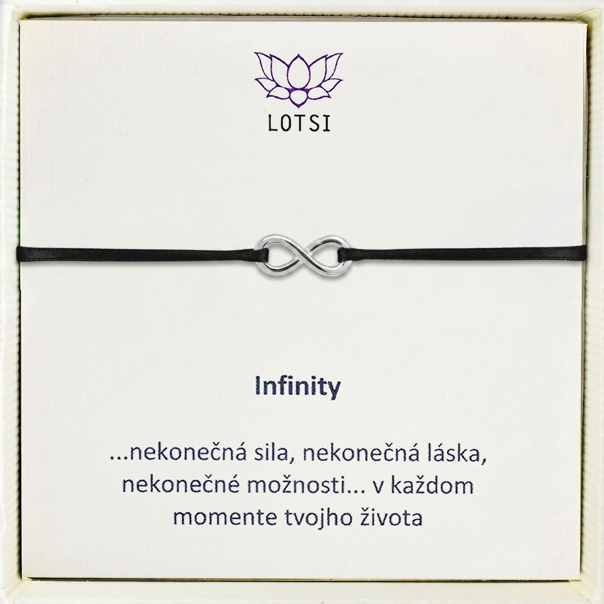 Silver Infinity Bracelet