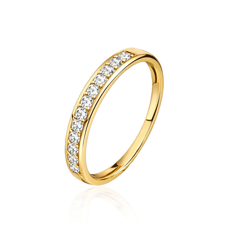 Gold rings - pair