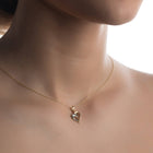 Gold pendant