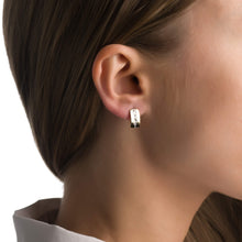 Gold earrings