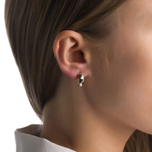 Gold earrings