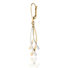 Gold earrings