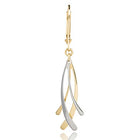 Gold earrings