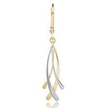 Gold earrings