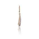 Gold earrings