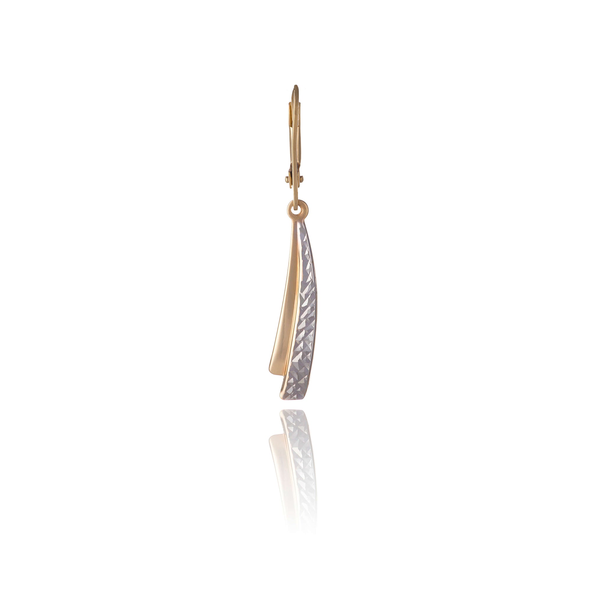 Gold earrings