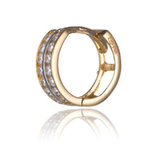 Gold earrings