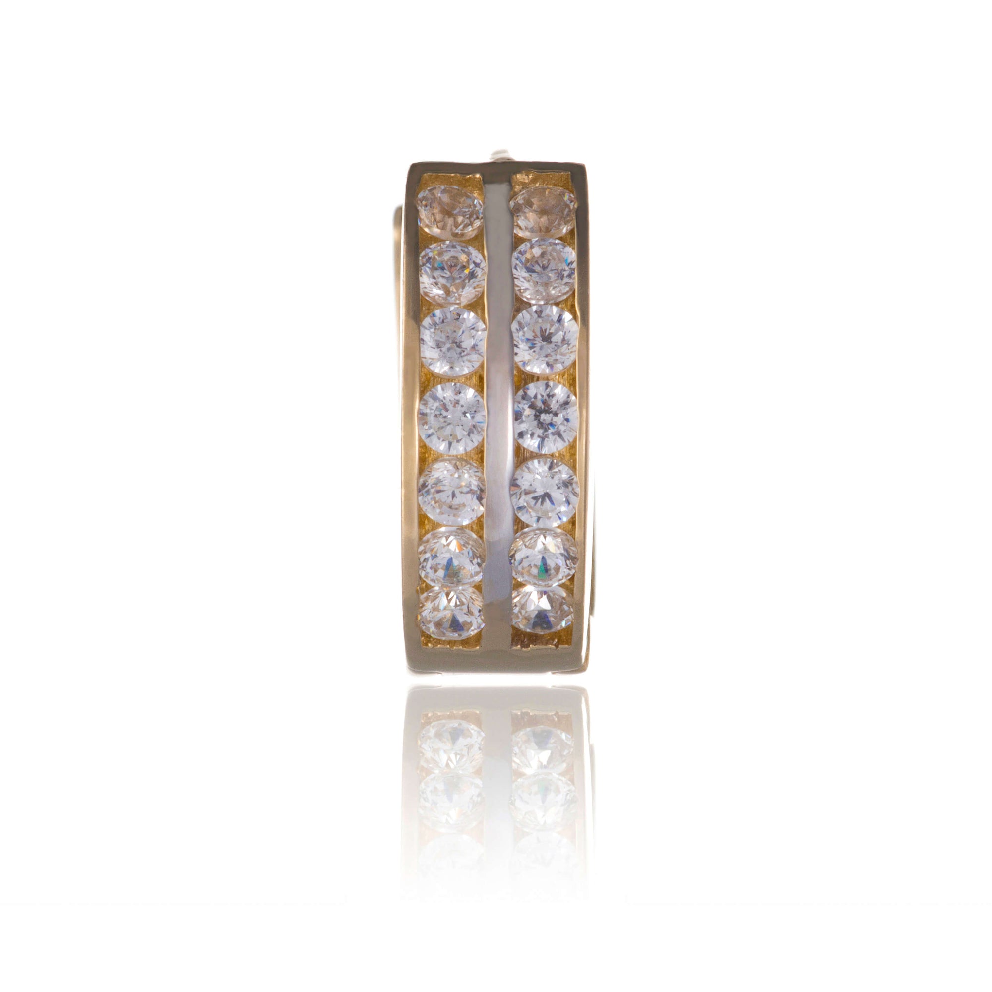 Gold earrings