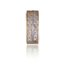 Gold earrings
