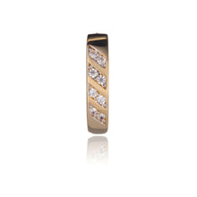 Gold earrings