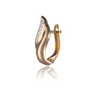 Gold earrings