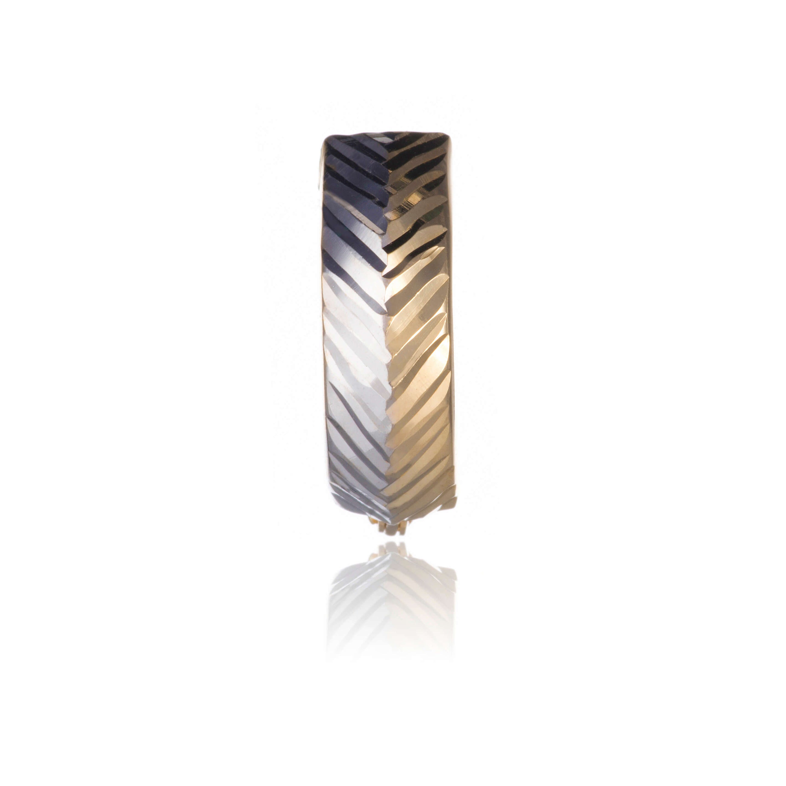 Gold earrings