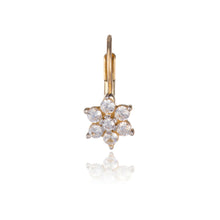 Gold earrings
