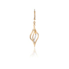 Gold earrings