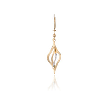 Gold earrings