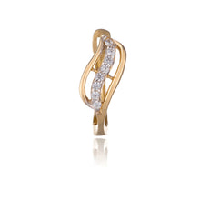 Gold earrings