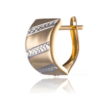 Gold earrings