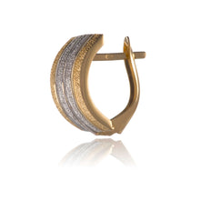 Gold earrings