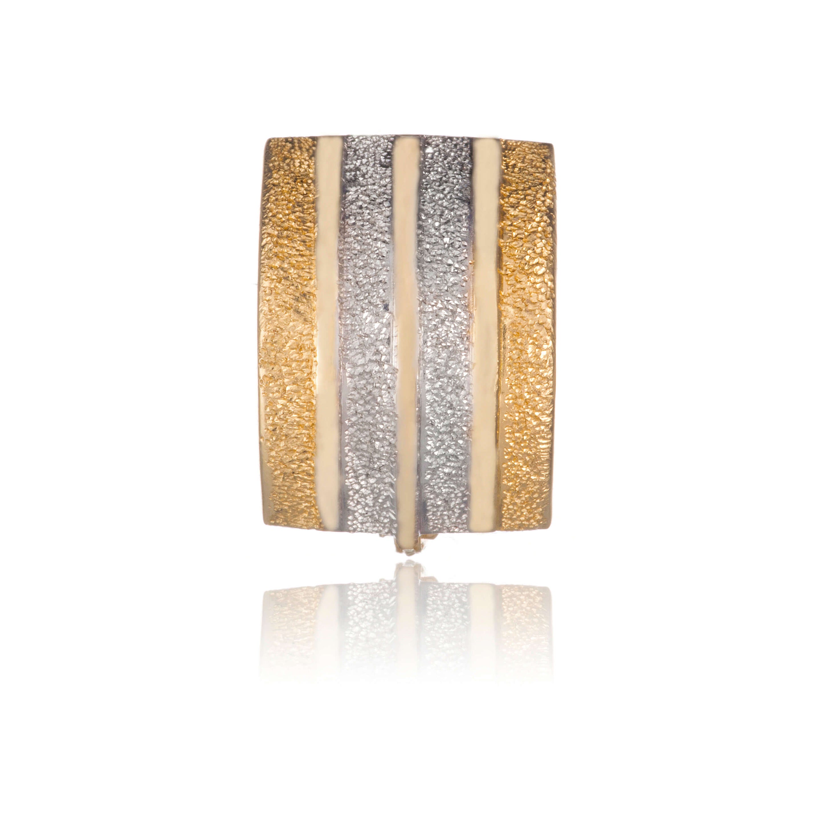 Gold earrings