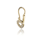 Gold earrings