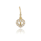 Gold earrings