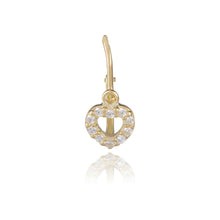 Gold earrings
