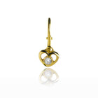Gold earrings